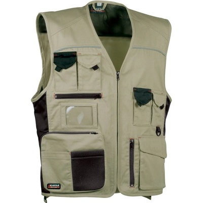 Cofra pracovné vesta EXPERT Khaki