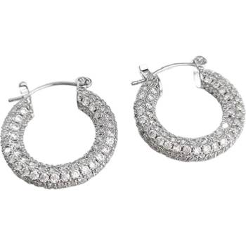 HARAHU Обеците sa-32688 - Сребърна / Тип2 kp32688 (sa-32688)