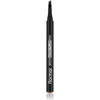 Flormar Brow Micro Filler Pen маркер за вежди цвят 001 Light Brown 1.1ml