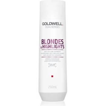 Goldwell Dualsenses Blondes & Highlights шампоан за руса коса неутрализиращ жълтеникавите оттенъци 250ml