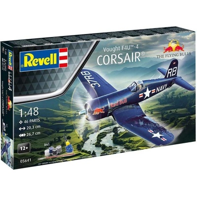 Revell Vought F4U 4 Corsair The Flying Bulls Gift Set 1:48