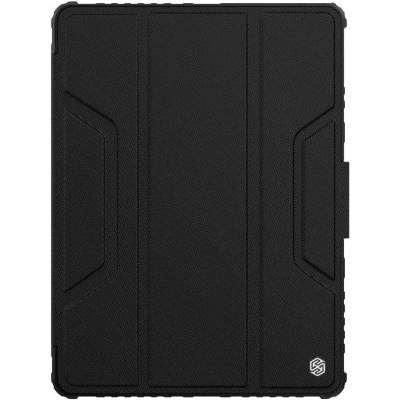 Nillkin Bumper PRO Protective Stand Case - удароустойчив хибриден кейс за iPad 9 (2021), iPad 8 (2020), iPad 7 (2019) (черен)