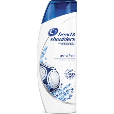 Head & Shoulders Sport Fresh šampón oproti lupům 400 ml