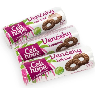 Celi Hope Kakaové vianočné pečivo s amarantom 100 g