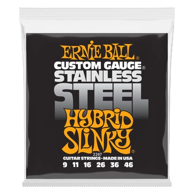 Ernie Ball 2247 Stainless Steel Hybrid Slinky Струни за електрическа китара (P02247)