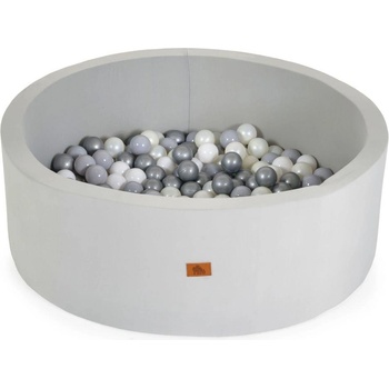 Moni Басейн с 200 топки-сив bp02-5 (3801005601837)