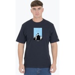 Peaceful Hooligan Тениска Peaceful Hooligan Men's Peaceful Live Forever Regular Fit T-Shirt - Navy