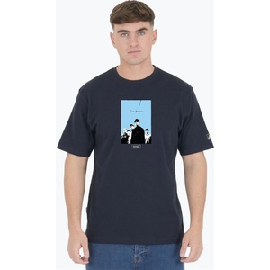 Peaceful Hooligan Тениска Peaceful Hooligan Men's Peaceful Live Forever Regular Fit T-Shirt - Navy