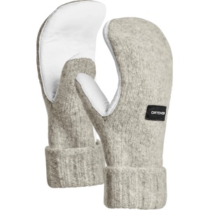 Ortovox Ръкавици Ortovox Classic Wool Mitten Leather Gloves - Grey Blend (202-8312-0213)