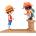 Banpresto Wcf Log Stories One Piece Luffy Ace 8cm (89475)