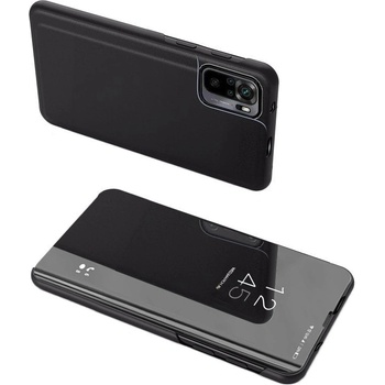 HQWear Флип-кейс Clear View за Xiaomi Redmi Note 11 Pro+ 5G/11 Pro 5G/Mi11i HyperCharge/Poco X4 NFC 5G, Черен (5907769337994)