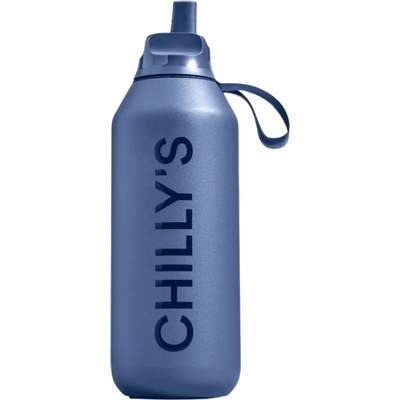 Chilly's Bottles Series 2 Sport Термо бутилка 500 ml, тъмносиня (B500S2SPWBLU_9)