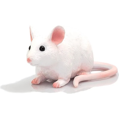 Animal Planet Mojo ANIMAL PLANET, Фигурка за игра и колекциониране, Бяла мишка