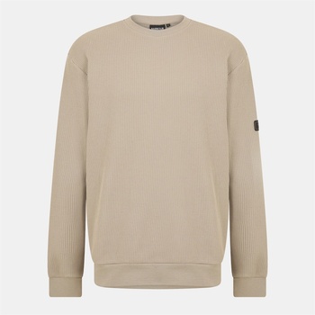Barbour International Блуза Barbour International Mens Curve Crew Sweatshirt - Concrete GY35