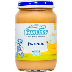 Ганчев пюре банани - 190 г