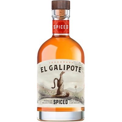 El Galipote Spiced 35% 0,7 l (čistá fľaša)