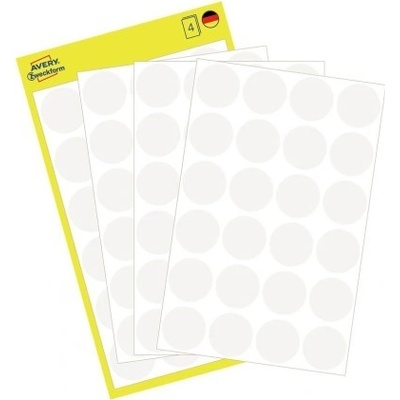 Avery Zweckform 3170 etikety 18mm 4 ks bílé – Zboží Dáma