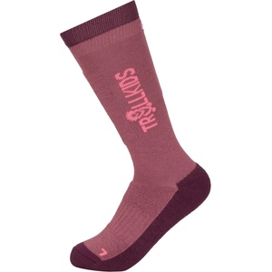 Trollkids Детски ски чорапи Trollkids Kid's Ski Socks - Frozen Berry / Deep Ruby / Pink Salmon - размер 23-26 (201-4222-1411)