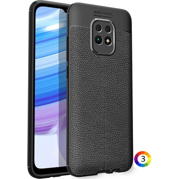 Image 1 of Xiaomi Redmi 10X 5G Удароустойчив Litchi Skin Калъф и Протектор
