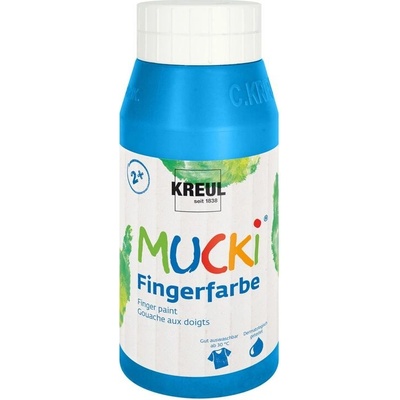 Mucki prstová farba 750 ml modrá