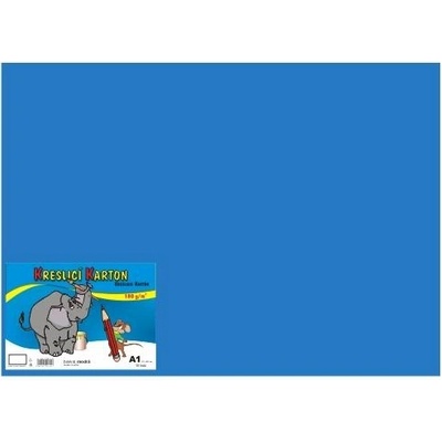 Kreslicí karton A1/180g/10lis světle modrá