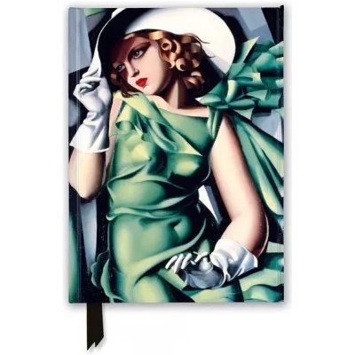 Flame Tree Publishing Tamara de Lempicka: Young Lady with Gloves, 1930 (Foiled Journal) | Flame Tree Studio