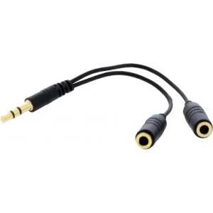 T'nB Разклонител, 3.5 mm male/2 х 3.5 mm female (ADA35235)