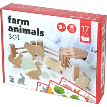 Teddies Farma/stavebnice 17 ks