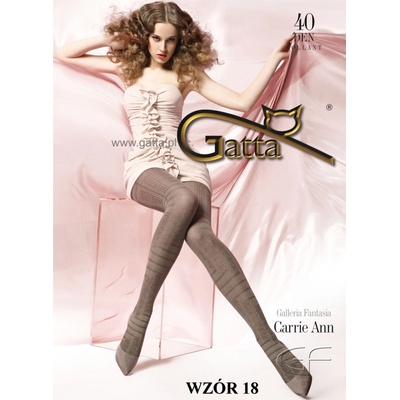 Gatta CARRIE ANN 18 40 DEN brown-hnědé