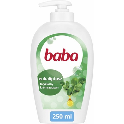Baba tekuté mydlo s antibakteriálnou prísadou eukalypt 250ml