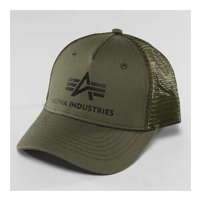 ALPHA INDUSTRIES Basic Trucker Cap dark green 186902/257