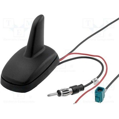 4CARMEDIA ANT.S02.02 Anténa; automobilová,SHARK; AM,FM,GPS; DIN,Fakra; 12VDC; RG174