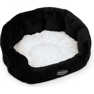 NOBBY Легло elui черно / бяло 55х50х21 см 71176