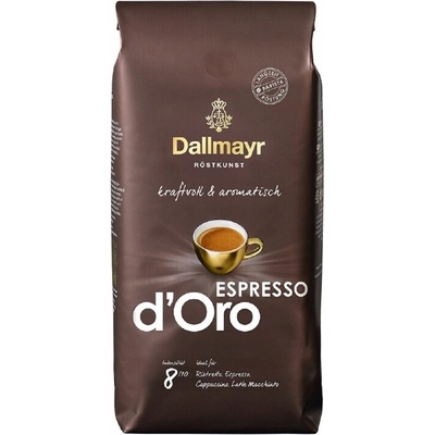Dallmayr káva míchaná Espresso D'oro zrnková 1 kg