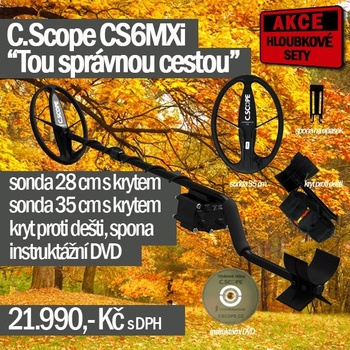 C.Scope CS6MXi hloubkový set