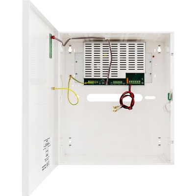 PS-BOX-13V10A40Ah G2 - zálohovaný zdroj v boxu s výstupy, G2
