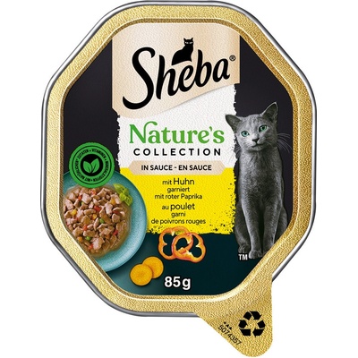 Sheba Natures Collection kuře v omáčce 22 x 85 g
