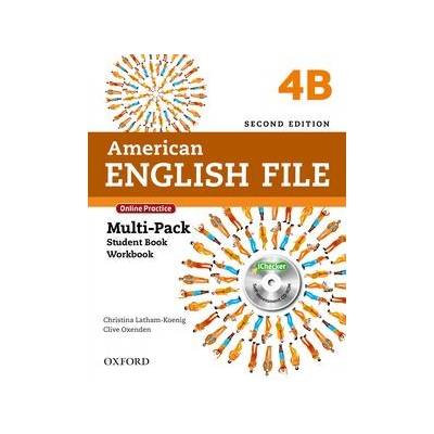 AMERICAN ENGLISH FILE 2E 4B MULTI PACK W