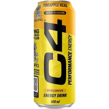 CELLUCOR C4 Performance Energy Drink | Zero Sugars [500 мл] Ябълка