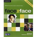 Face2face Advanced Workbook without Key