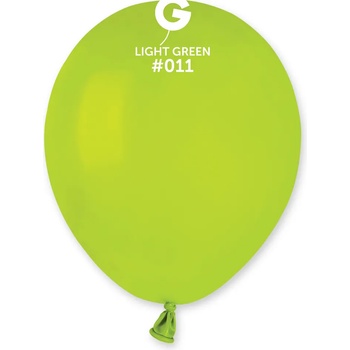 Image 1 of Gemar Балон пастелен светло зелен с диаметър 13 см