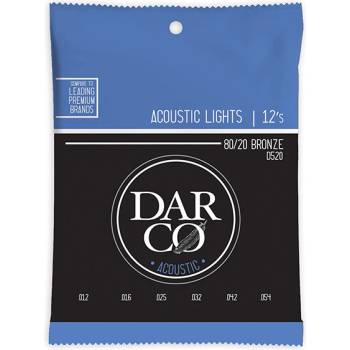 Darco D520, Струни за акустична китара 12-54 (D520)