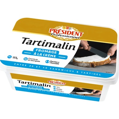Président Tartimalin sýr smetanový 1kg – Sleviste.cz