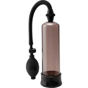Pump Worx Pipedream - Pump Worx Beginner's - черна пенис помпа (19 см) - lovesexshop