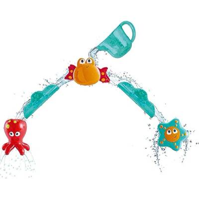 Hape E0215 Badespielzeug Wasser-Freunde, Badewannenspielzeug, Mehrfarbig