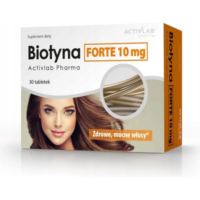 Activlab Pharma Biotin Forte 10 mg 30 tabliet