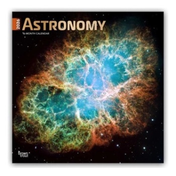 Browntrout Verlags GmbH Astronomy - Astronomie 2026 - 16-Monatskalender