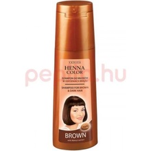 Henna color Shampoo na hnědé a ryšavé vlasy 250 ml