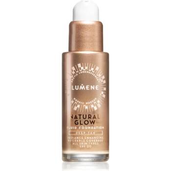 Lumene Natural Glow озаряващ фон дьо тен за естествен вид SPF 20 цвят 5 Deep Tan 30ml