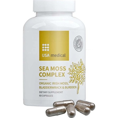 USA medical Sea Moss Complex 60 kapslí